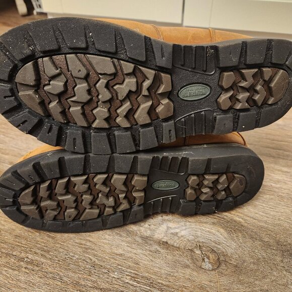 Wolverine insulated Steel Toe Leather Work boots Mens size 10EW - Picture 3 of 9